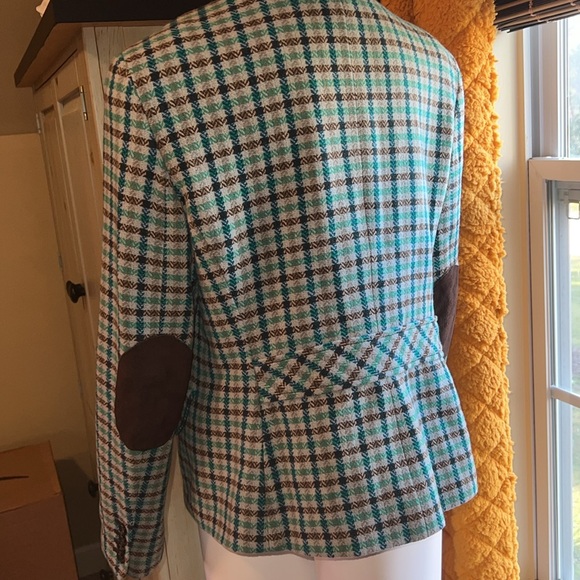 Talbots Wool plaid blazer - Picture 2 of 4